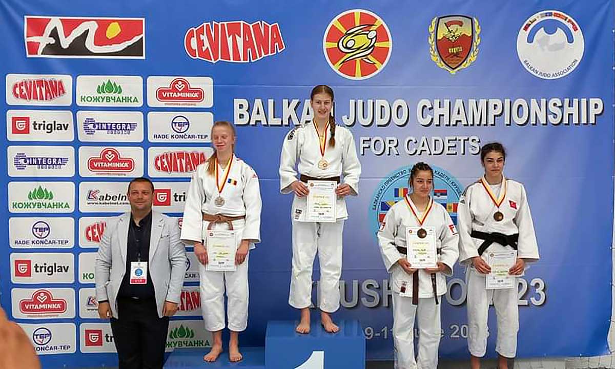 Judo: Anamaria Suciu, două medalii de argint la Campionatul Balcanic Juniori 2